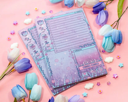 Secret Garden Daily Planner Pad