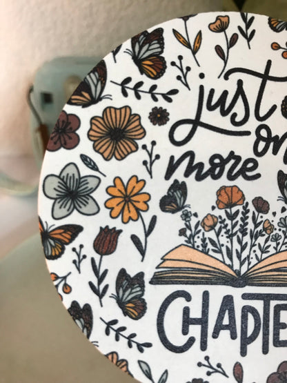 Dessous de Verre "Just One More Chapter"