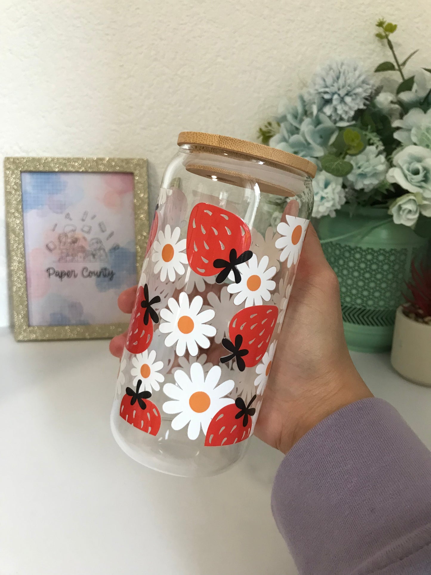 Tasse Marguerite et Fraise