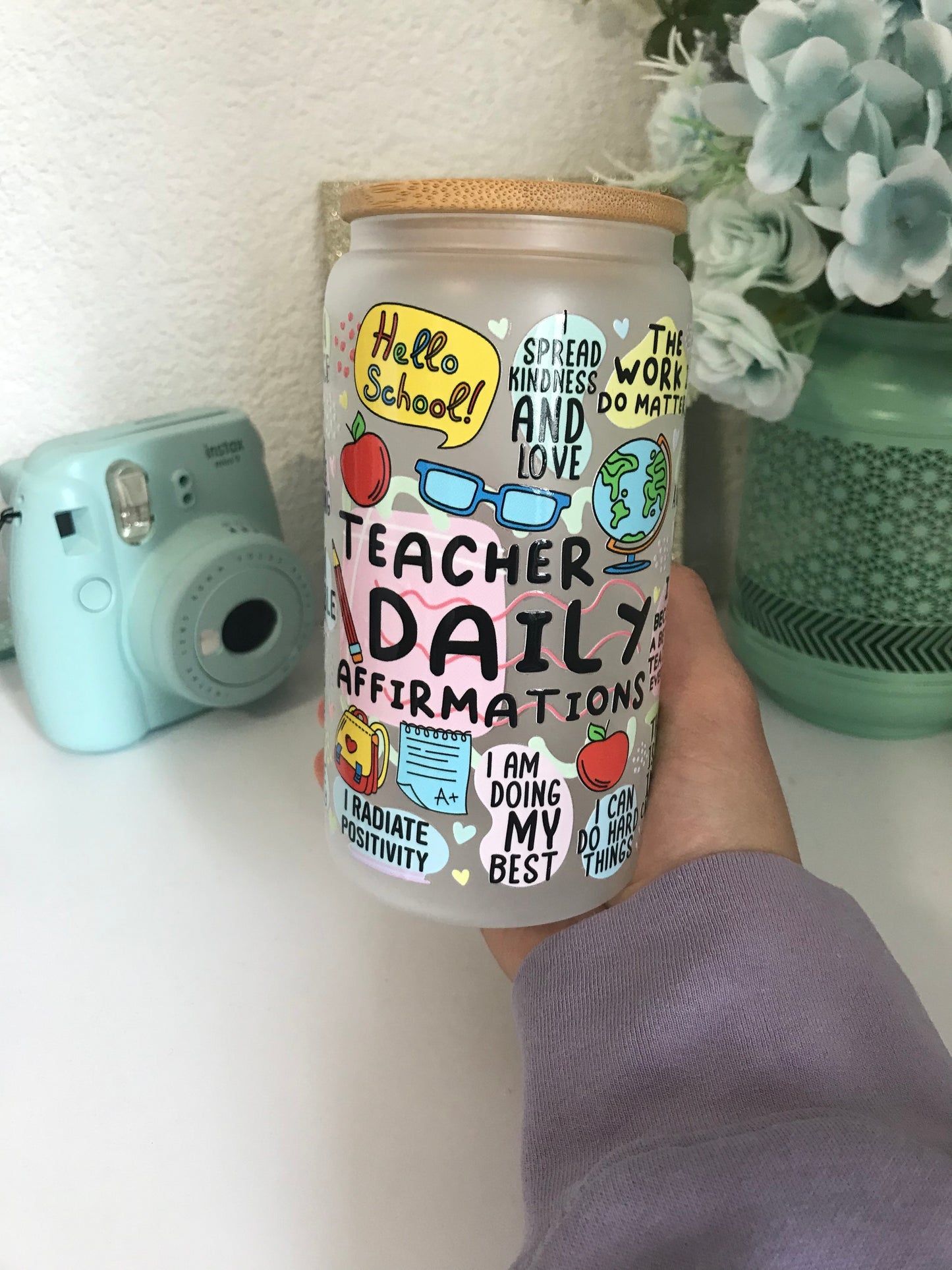 Teacher Daily Affirmations Club Cup