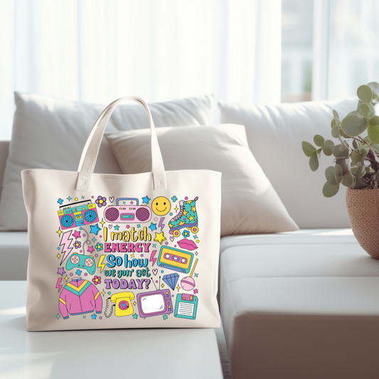 Matching Energy Tote Bag