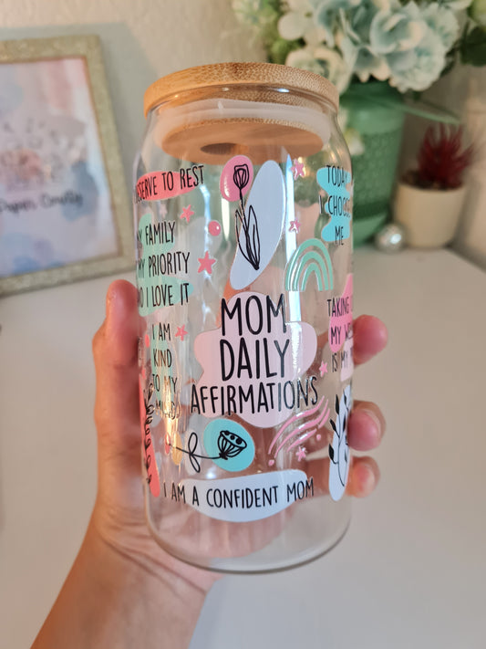 Mom Daily Affirmations Cup