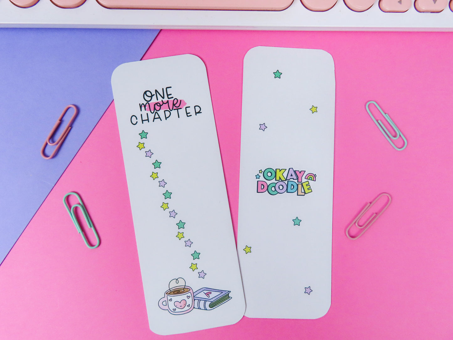 One More Chapter Bookmark