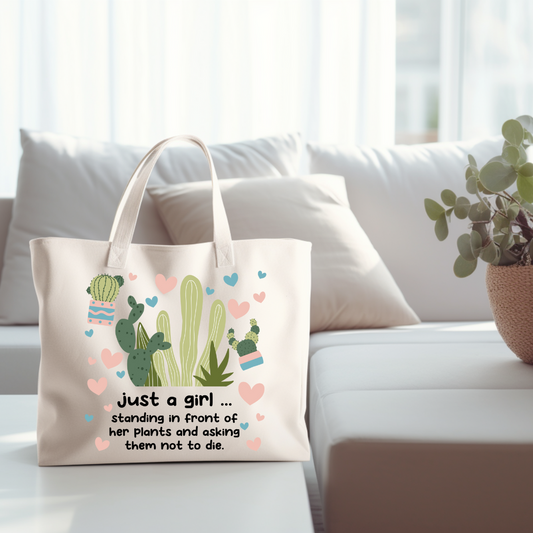 Plant Girls Tote Bag