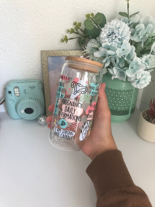 Pregnancy Daily Affirmations Cup