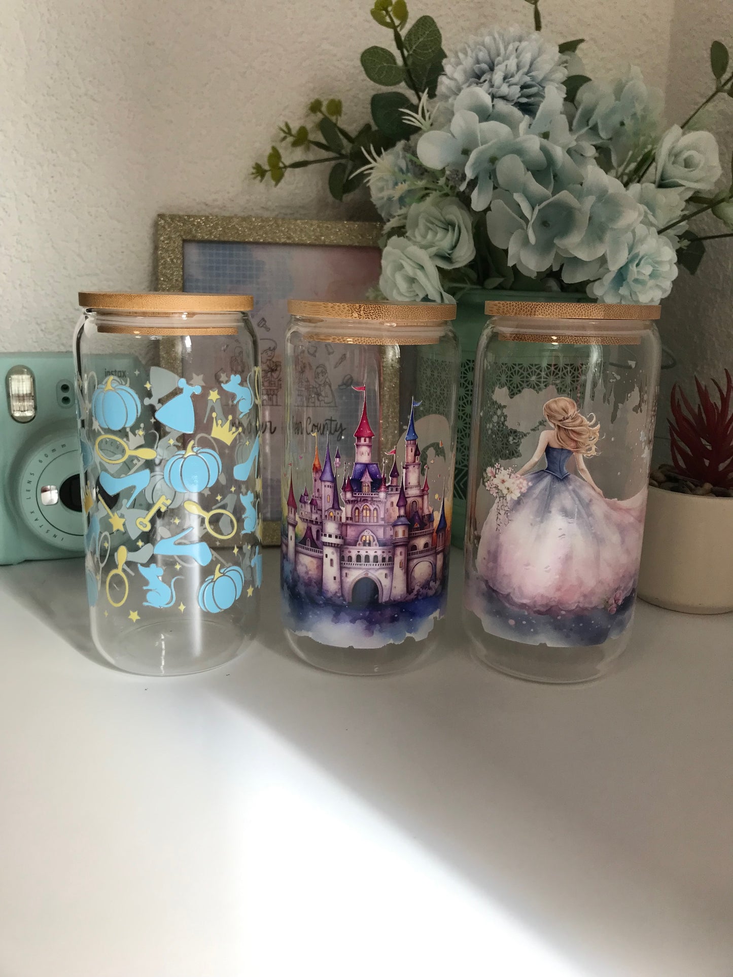 Set of 3 Fairy-Tale Inspired Cups