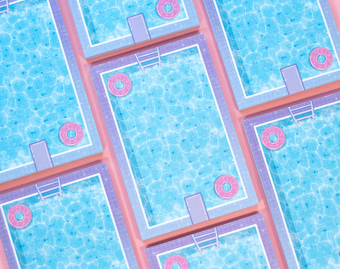 Swimming Pool Notepad