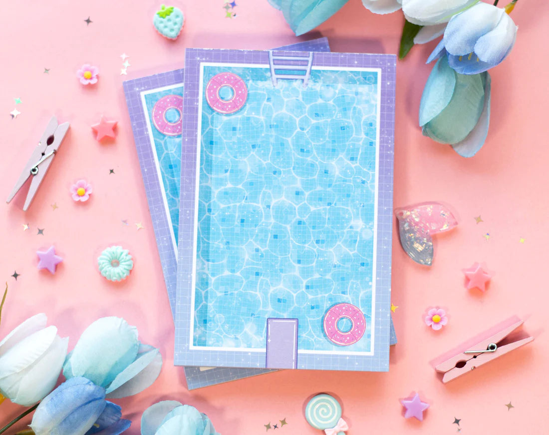 Swimming Pool Notepad