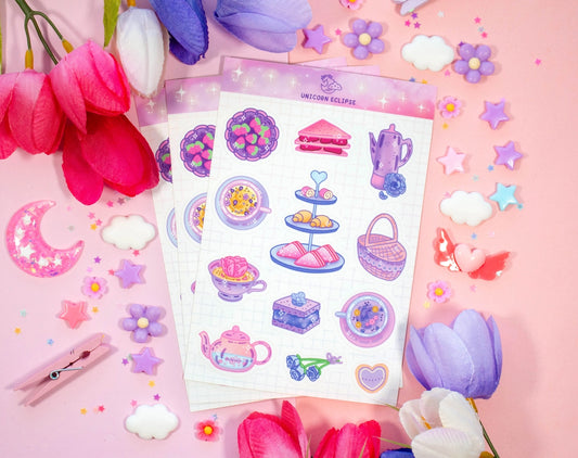 Tea Party Sticker Sheet