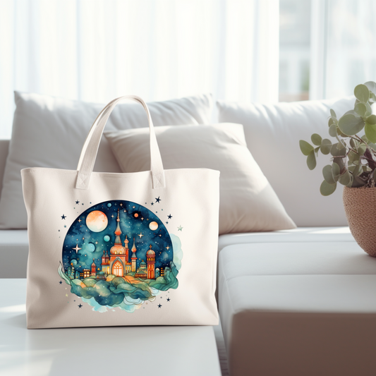 Full Moon Tote Bag