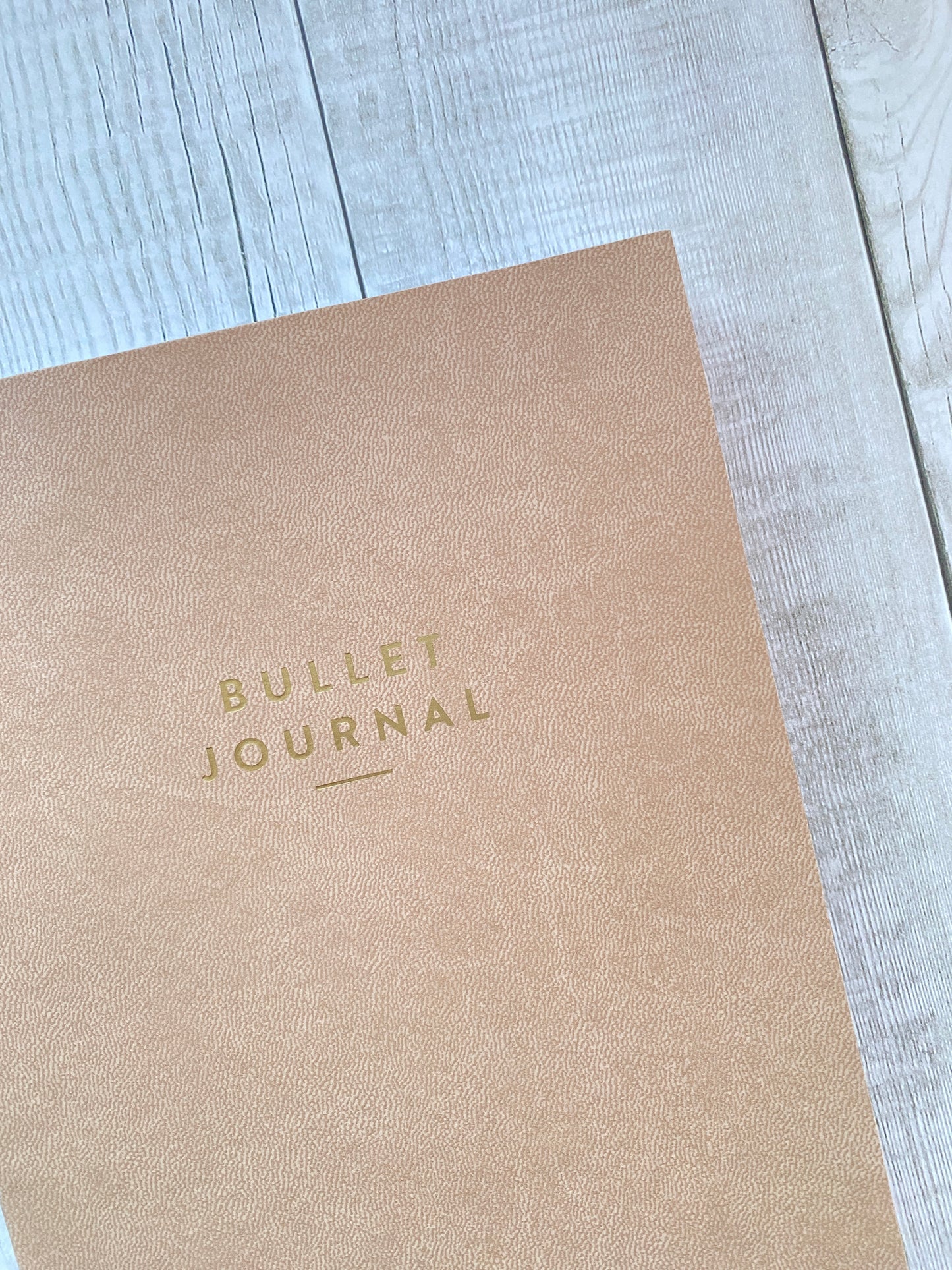 A5 Vegan Leather Bullet Journal