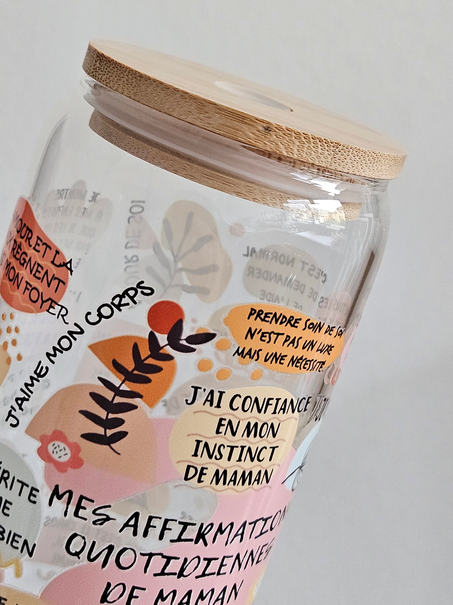 Tasse d'affirmations de Maman