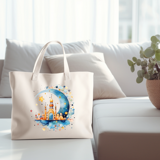 Nuit de Croissant de Lune Tote Bag