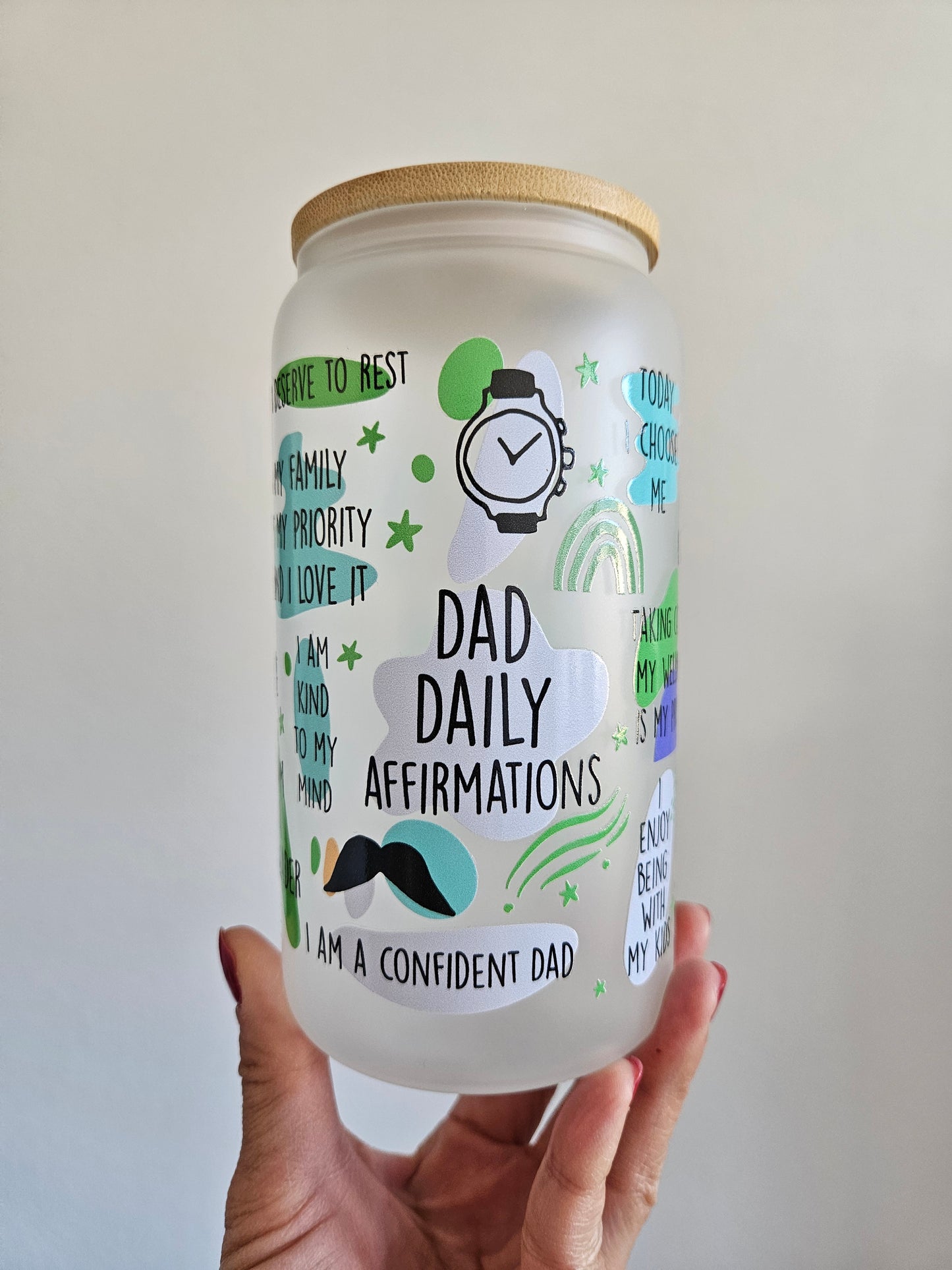 Dad Daily Affirmations Cup