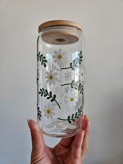 Daisy & Aroid Palm Plant Cup