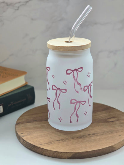 Tasse Nœud Ruban Rose Foncé