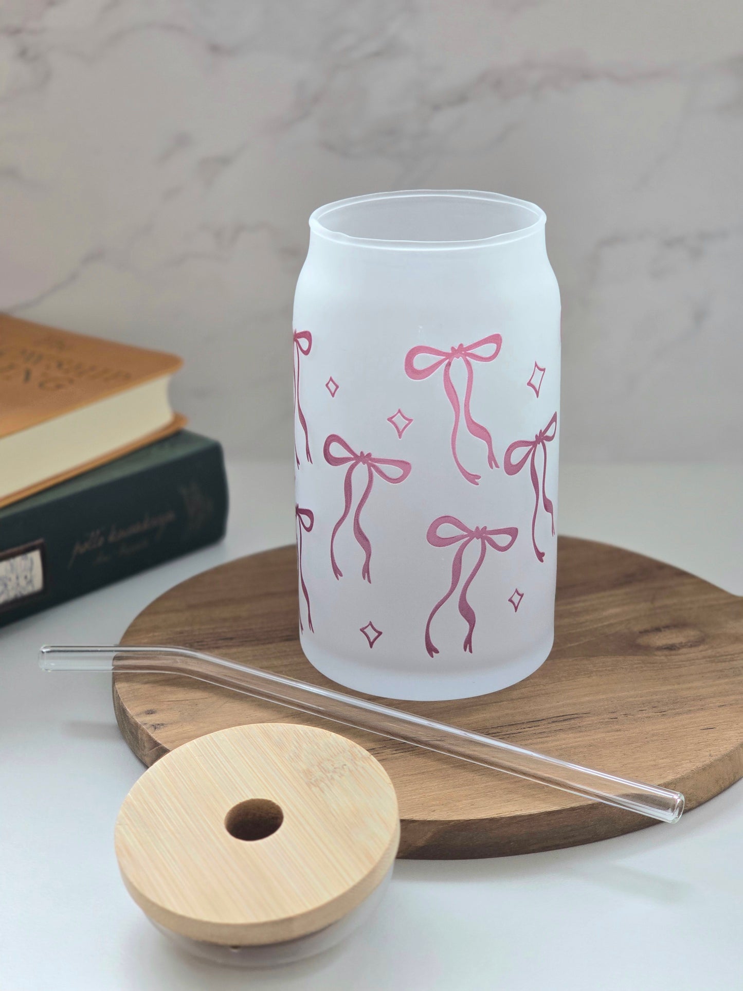 Tasse Nœud Ruban Rose Foncé