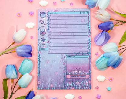 Secret Garden Daily Planner Pad