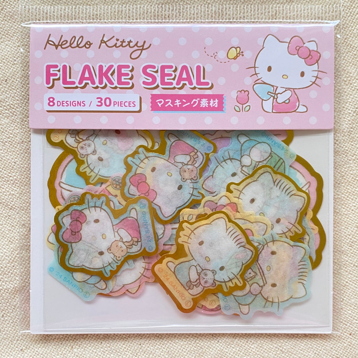 Hello Kitty Flake Stickers