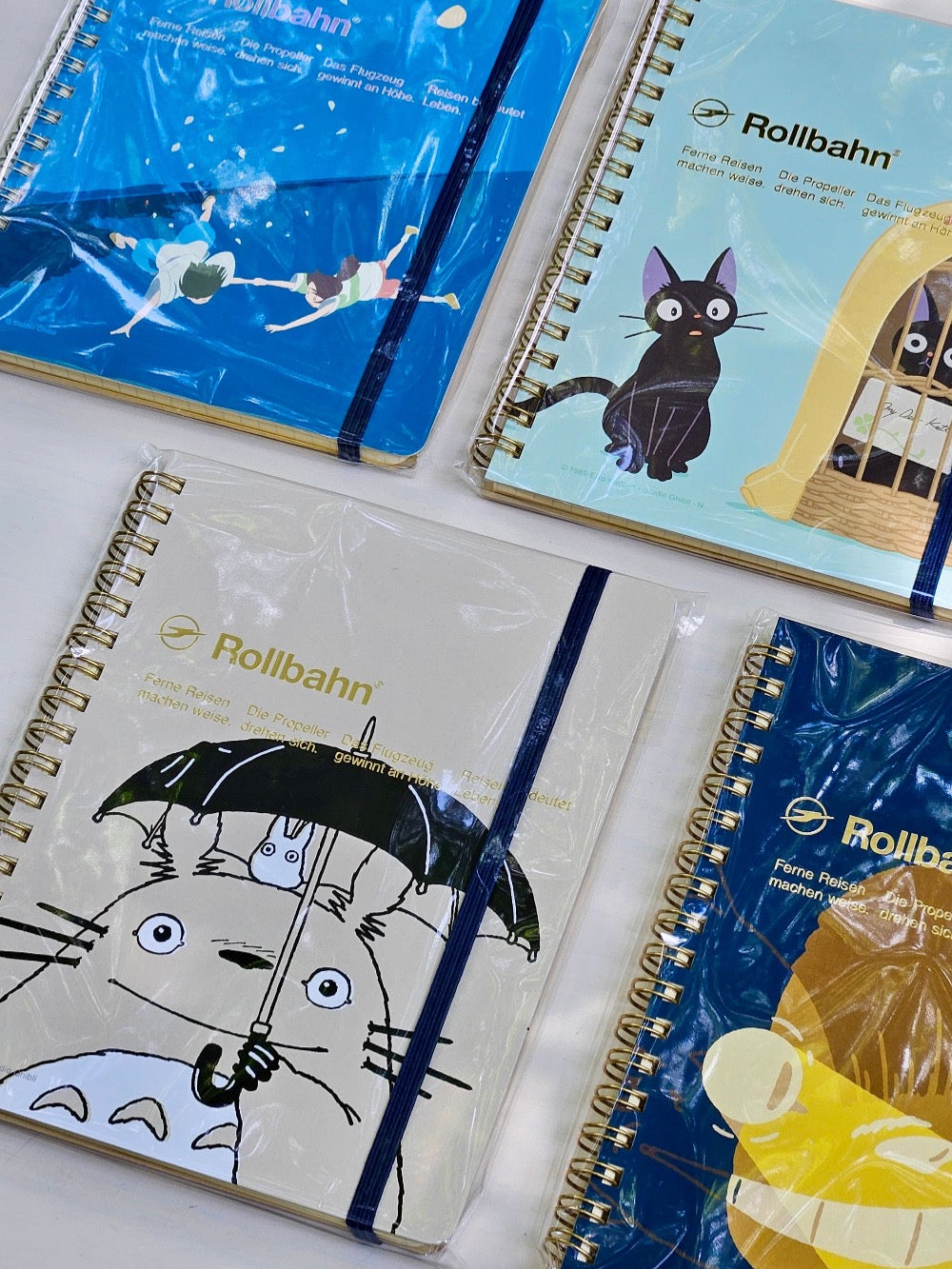 Japanese Souvenir Studio Ghibli Spiral Notebooks by Rollbahn