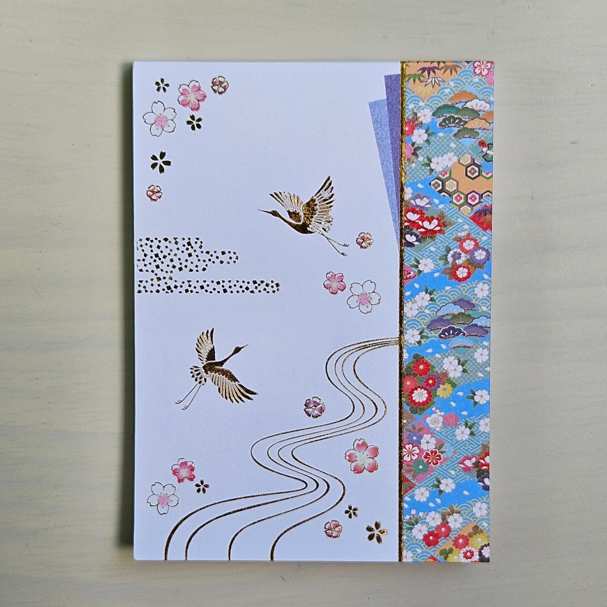 Japanese Style Memo Pad Cranes