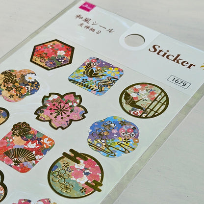 Japanese Style Sticker Sheet Details