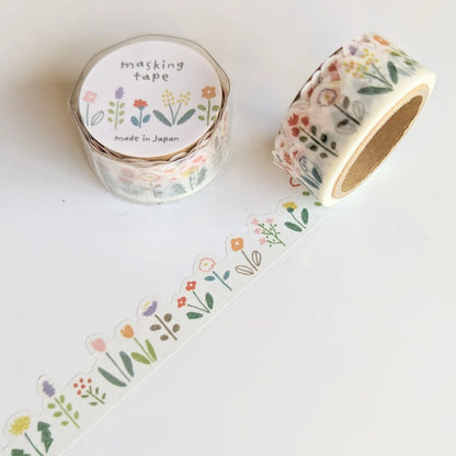 Masking Tape - Die-Cut Colorful Floral