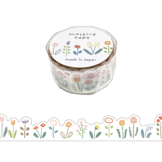 Masking Tape - Die-Cut Colorful Floral