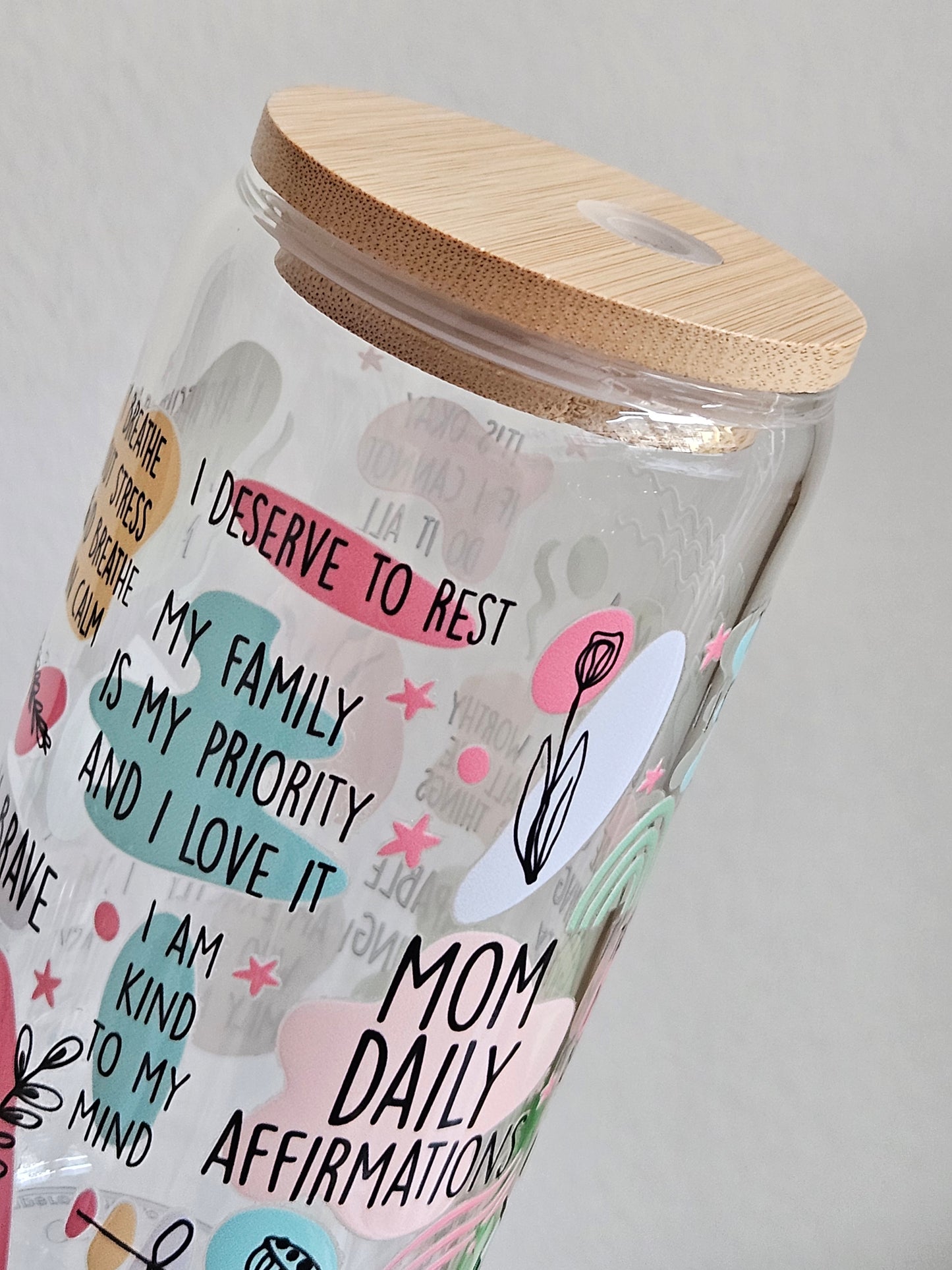 Mom Daily Affirmations Cup