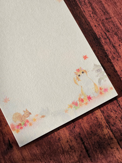 Japanese Writing Papers - Nekorobi Autumn