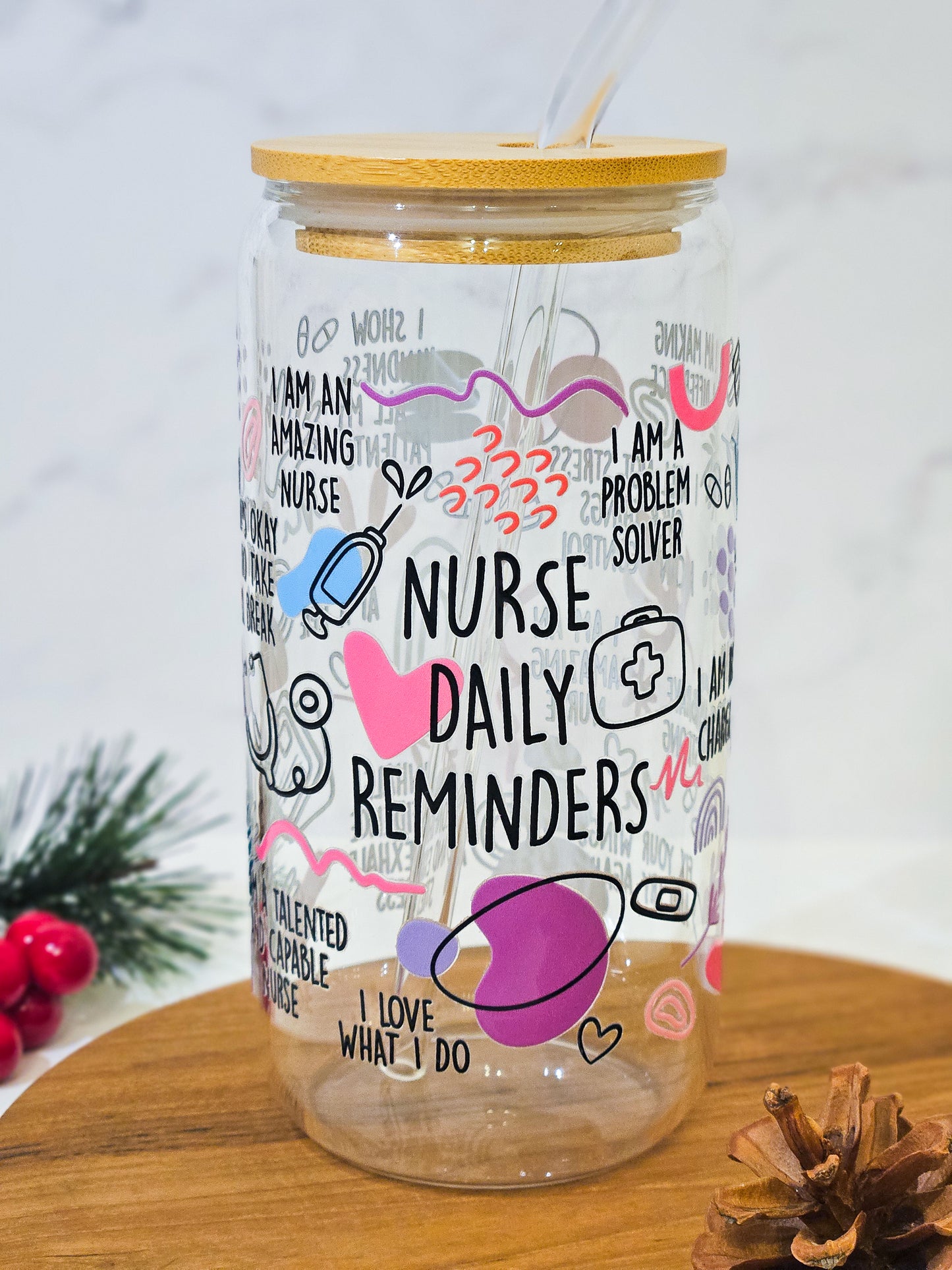 Nurse Daily Reminders Cup