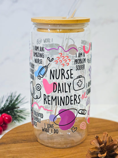 Nurse Daily Reminders Cup