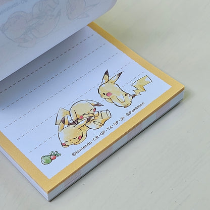 Pikachu Memo Pad Design 1