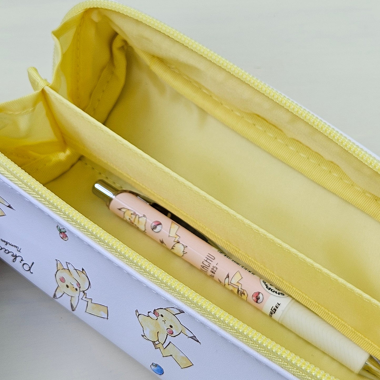 Pikachu Pen Case Interior