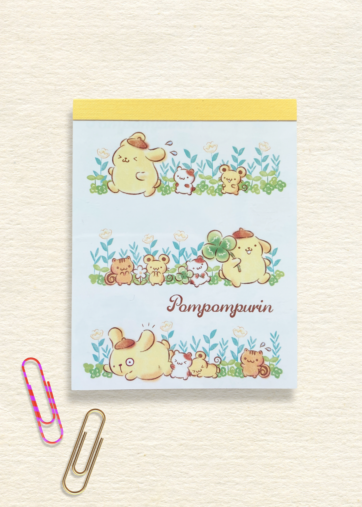 Pompompurin Mini Memo Pad