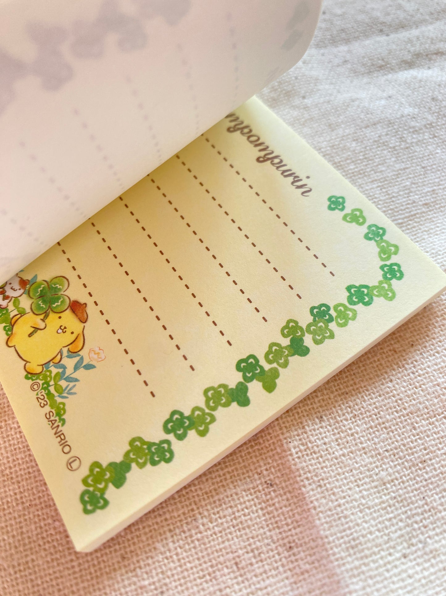 Pompompurin Mini Memo Pad