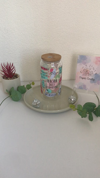 Tasse d'Affirmations Quotidiennes pour Enseignants