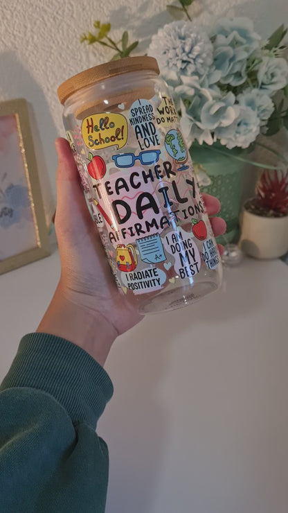 Teacher Daily Affirmations Club Cup