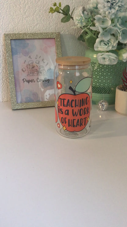 Tasse Enseigner avec le Cœur