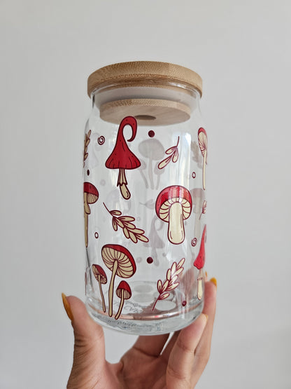 Red Mushrooms Cup