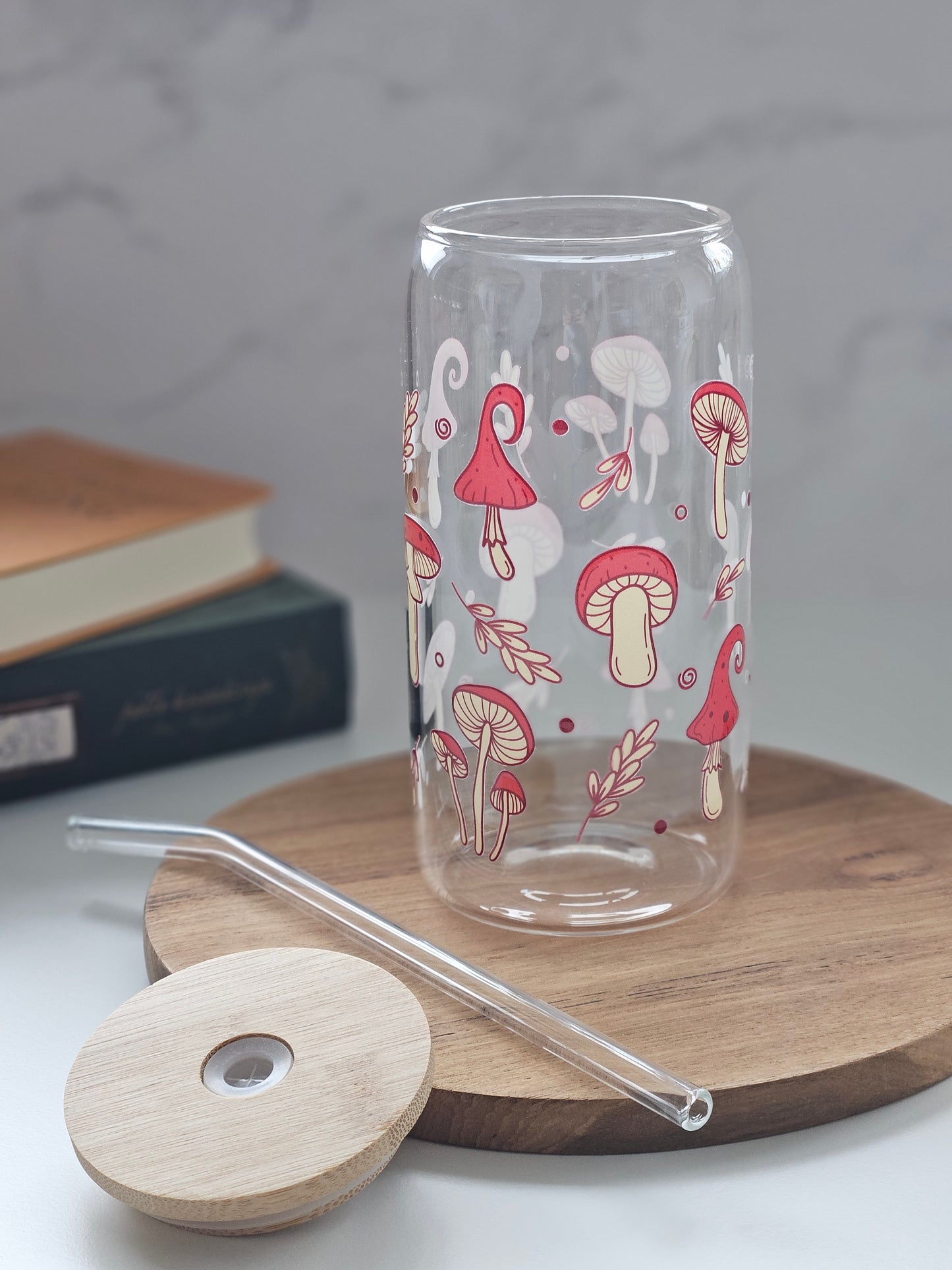 Red Mushrooms Cup