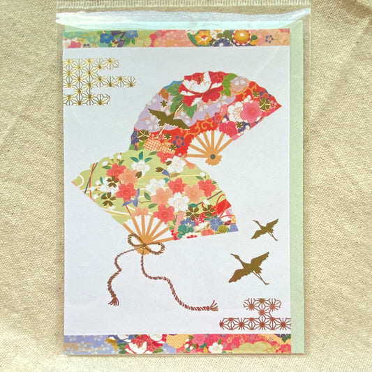 Sensu and Cranes Greeting Card