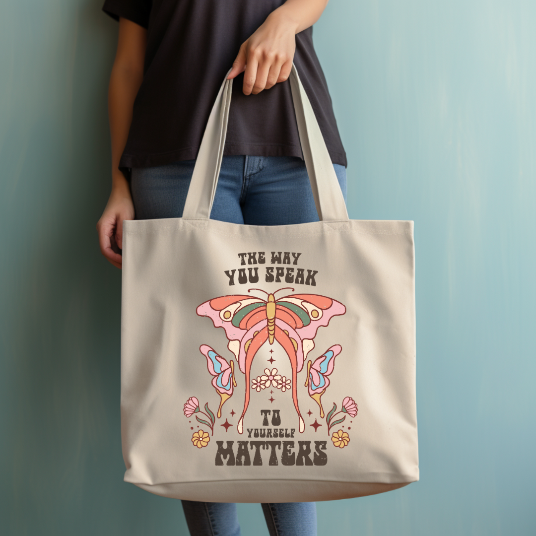 The Way You Speak Matters Tote Bag