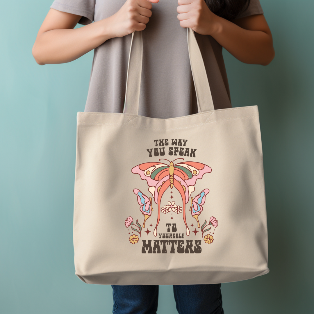 The Way You Speak Matters Tote Bag